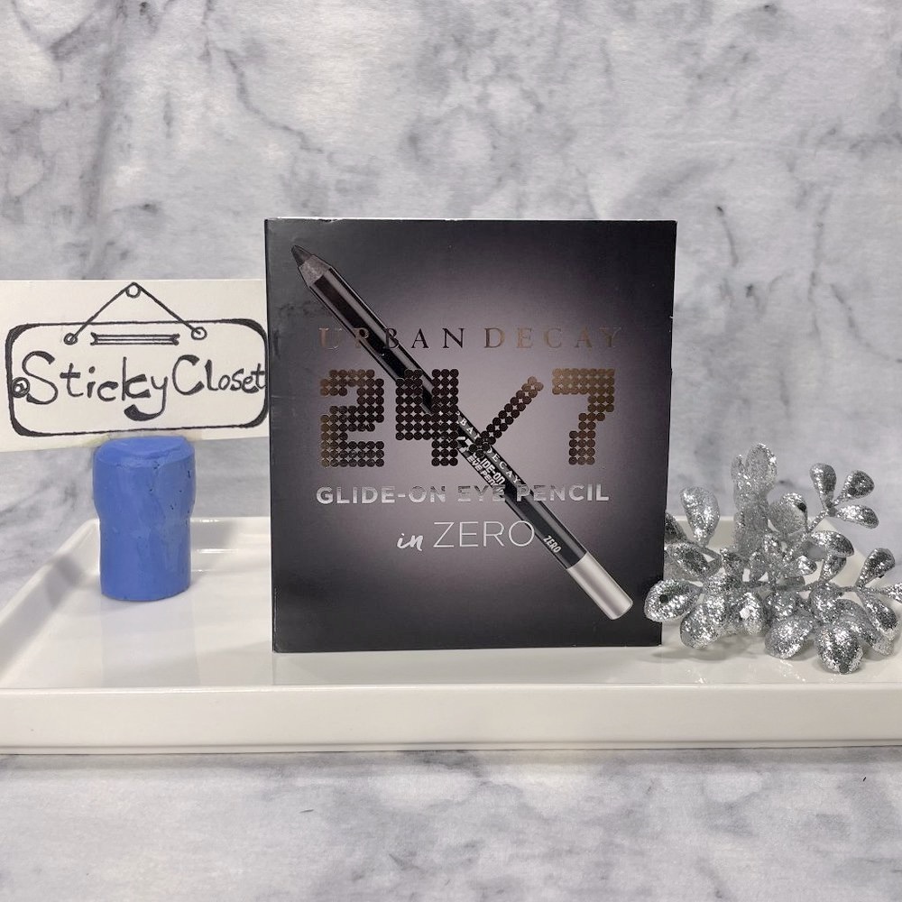 Urban Decay Glide-On Eye Pencil in Zero, Waterproof, Rich, NEW - Mini 0.8 g - Picture 2 of 9